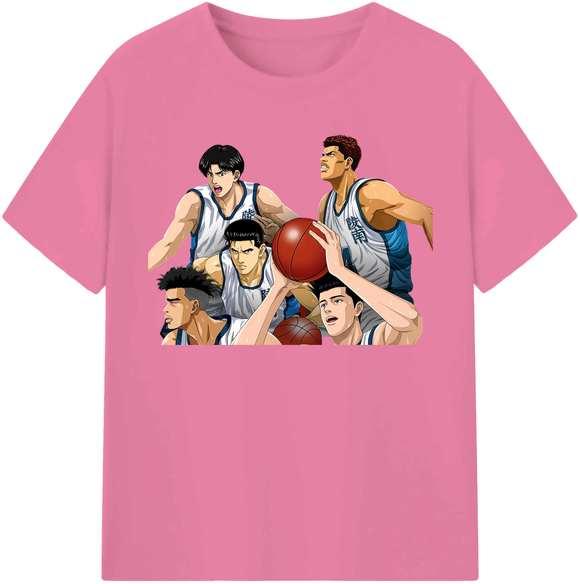 （画像用） SLAM DUNK／スラムダンク 綿100％半袖Tシャツ（フロントプリント）